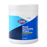 Clorox Pro Alcohol Free Hand Sanitizer Wipes with BZK for Hospital and Clinic Hand Hygiene Stations, 270-Count Bulk Canister