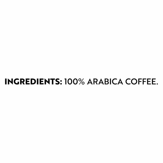100% arabica single-origin colombian coffee, medium roast, never bitter