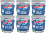 DampRid Refillable Moisture Absorber 11 oz 6-Pack Decorative Blue Cup for Bedroom Closet, Musty Odor Solution That Blends with Home Decor