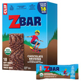 Zbar Chocolate Brownie Soft-Baked Snack Bars – School Lunchbox Snack for Kids, 11g Whole Grains Per Bar