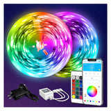 DAYBETTER Smart LED Strip Lights 100ft – Living Room Ambient Lighting with Music Sync