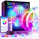 TJOY LED Lights Housewarming Gift for Women and Mom – Smart RGB Strip with Music Sync for Living Room