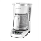 BLACK+DECKER 12-Cup Drip Coffee Maker with Vortex Brewing for Home Office Focus, QuickTouch 24-Hour Programmable Auto Brew