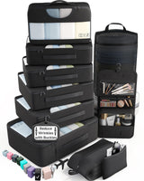 Veken Travel Organizer Cubes – Streamlined Luggage System for Intentional Packers and Capsule Wardrobe Travelers