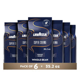 Lavazza Super Crema Whole Bean Coffee – Home Office Espresso Station for Daily Focus Rituals