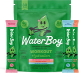 Waterboy Workout Hydration | Wellness Electrolyte Powder for Clean-Eating Adults | Sugar Free Daily Hydration for Mindful Routines
