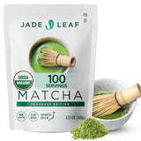 Jade Leaf Matcha Ceremonial Grade Matcha Green Tea Powder – Mindful Morning Ritual for Calm Focus and Self-Care