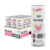 CELSIUS Fizz Free Pink Lemonade Sugar Free Energy Drink – Clean-Label Wellness Ritual for Mindful Hydration, Pre-Workout and Self-Care Days