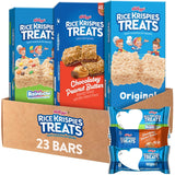 Rice Krispies Treats Variety Pack Individually Wrapped Bars for Kids School Lunchboxes and Classroom Parties