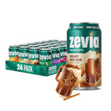 Zevia Zero Sugar Soda Rainbow Variety Pack 24-Can – Stevia-Sweetened Wellness Fridge Staple for Mindful Hydration
