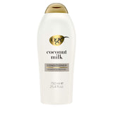 OGX Nourishing + Coconut Milk Conditioner – Clean Formula for Kids & Family Bathrooms, 25.4 fl oz