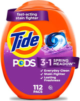 Tide PODS Laundry Detergent Pacs for Family Laundry Room – 3-in-1 Stain Remover for Kids Clothes