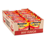 Maruchan Ramen Chicken, Instant Ramen Noodles Birthday Gift Basket for Her, Comfort Food Care Package with Quick 3-Minute Ready to Eat Meals (24 Count)