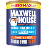 Maxwell House Original Roast Ground Coffee – Office Break Room Pantry Coffee for Shared Workplace Brewing