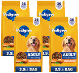 Pedigree Adult Complete Nutrition Dog Food – Family-Safe Everyday Kibble with Grilled Steak & Vegetable Flavor, 18 lb. Bag