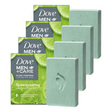 Dove Men+Care 4-in-1 Bar Soap – Minimalist Shower Bar for Clean Bathroom Routines