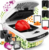 Fullstar The Original Pro Chopper – 30-Second Veggie Dicer for Busy Weeknight Dinners, 4-in-1 Food Chopper with Container