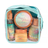 Tree Hut Tropic Glow Shower Ritual – Nightly Self Care Set for Women, Exfoliating Body Routine