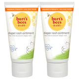 Burt's Bees Baby Diaper Rash Ointment – Maximum Strength 40% Zinc Oxide for Sensitive Newborn Skin