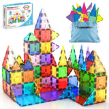 PicassoTiles Clear 3D Magnetic Building Set – Engaging Educational Toy for After-School Study and Quiet Time