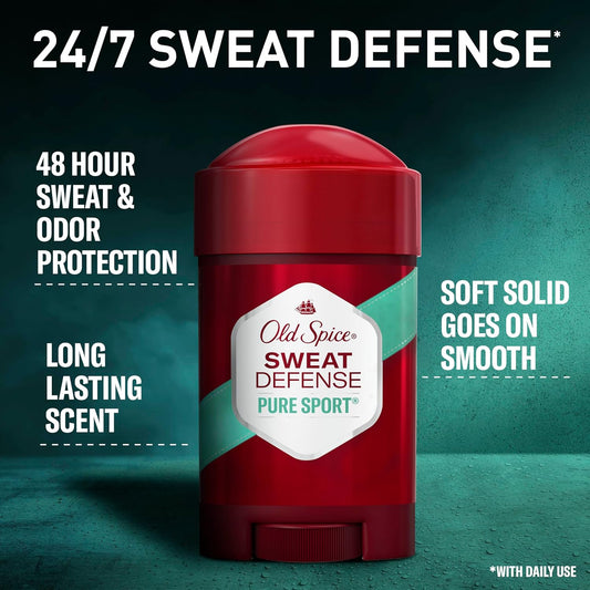 48-hour clinically proven sweat and odor protection