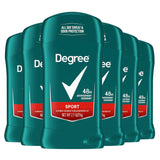 Degree Men Sport Antiperspirant Deodorant Stick – Trail and Campsite Freshness, 2.7 oz 6-Pack