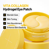 Mediheal Retinol Collagen Under Eye Patches – Nightly Self-Care Ritual for Mindful Wind-Down, 20-Minute Hydrogel Treatment