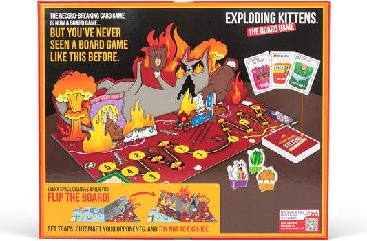 65 action cards and 26 move cards for varied strategic play and sabotage mechanics
