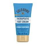 Gold Bond Therapeutic Foot Cream – Nightly Bedtime Ritual for Cracked Heels, Jojoba & Peppermint, Pack of 3