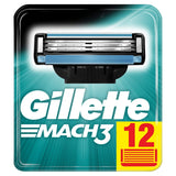 Gillette Mach3 Razor Blades for Men – Sharp, Gentle Shaving for Your Daily Self-Care Ritual