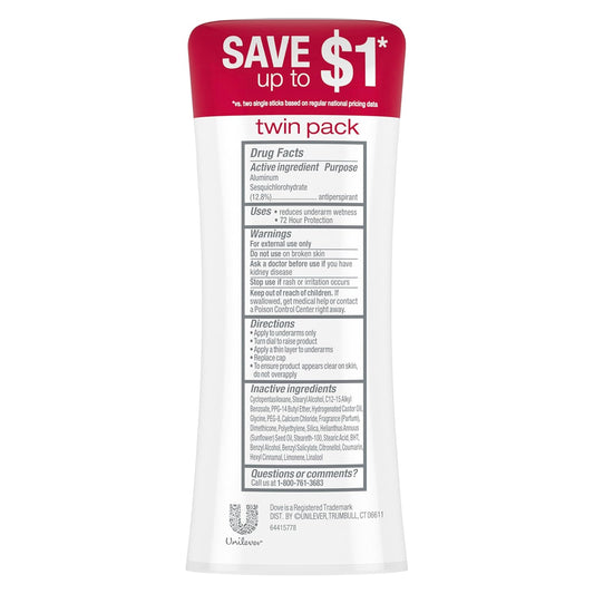 72-hour odor control with all-day sweat protection