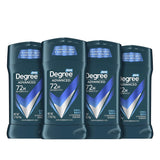 Degree Men Cool Rush Antiperspirant – Outdoor Adventures, Patio Days and Camping Trips Stay Fresh with MotionSense 4-Pack