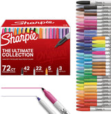 Sharpie Ultimate Collection 72-Count Marker Set – Premium Birthday Gift for Artists and Crafters