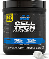 MuscleTech Creactor Creatine HCl Powder – Daily Recovery Ritual for Lean Muscle Wellness at Home