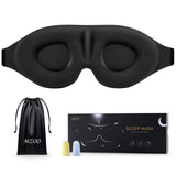MZOO Sleep Mask – Clean Simple Design for Intentional Bedrooms, Zero Eye Pressure