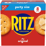 RITZ Original Crackers – Lunchbox Snack for Kids' School Meals, Individually Wrapped Sleeves