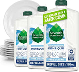 Seventh Generation Dish Soap Free & Clear – Mindful Kitchen Ritual for Sensitive Skin, Plant-Based Hand-Washing