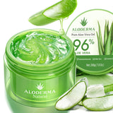 Aloderma Aloe Vera Gel – Farm-to-Face Bedtime Ritual for Sensitive Skin, Calming Hydration