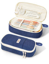 SUNEE Kawaii Stationery Pouch – Portable Pouch for Camping Journals, Sketch Trips, and Picnics
