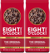 Eight O'Clock Coffee Decaf Whole Bean – Evening Wind Down Brew, Caffeine-Free Comfort Ritual