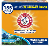 ARM & HAMMER Powder Laundry Detergent, Fragrance Free, 9.56 lb, 155 Loads – Sensitive Skin Laundry Care for Mindful Self-Care Routines