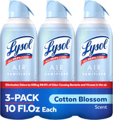 Lysol Air Sanitizer Spray – Flameless Bathroom and Nursery Air Sanitizer for Worry-Free Family Homes