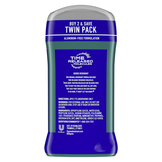 aluminum-free, dermatologically tested formulation safe for sensitive skin