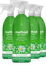 Method Antibacterial All-Purpose Cleaner Spray for Kitchens and Bathrooms, Citric Acid Germ-Kill Formula
