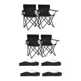 Skyline Gear 2 Pack Stable Folding Camp Chair with 400 lb X Frame for Secure Seating on Uneven Ground