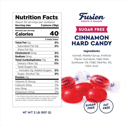 approximately 150 individually wrapped hard candy discs per 2lb bag