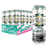 AriZona Sweet Tea 22 oz Can 12 Pack – Fun Gift Basket Tea for Dad, Game Day Hosts and Holiday Parties