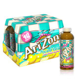 AriZona Arnold Palmer Half and Half - 16 Fl Oz (12 Pack) Grandparent Gift Drink for Grandkids Lunch and Playdates