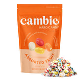 Cambie Assorted Fruit Hard Candy Individually Wrapped – Lunchbox Treat for School and Field Trips
