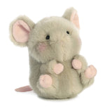 Aurora Rolly Pet Bee Happy Sitting Plush – Decorative Animal Figurine for Coffee Table, Office Desk, and Entryway